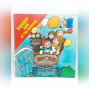 Vintage 1977 Raggedy Ann at the Carnival Golden Look-Look Book Children’s PB